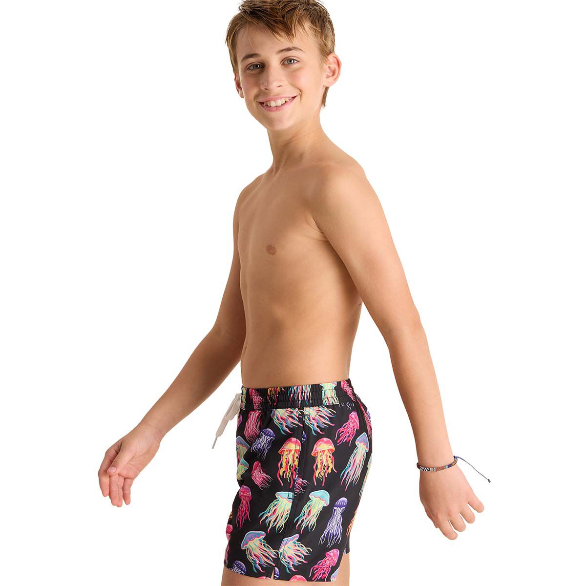 Chubbies Boys' Don't Be Jellies Lined Classic Swim Trunk- Shorter
