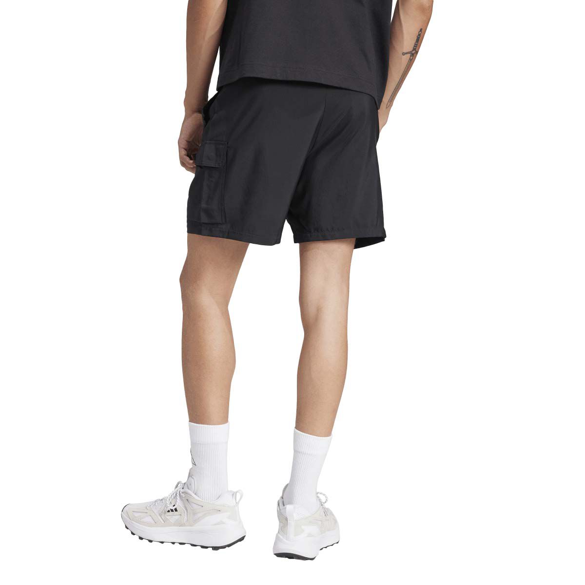 adidas Men's Essentials Small Logo Cargo Chelsea Shorts