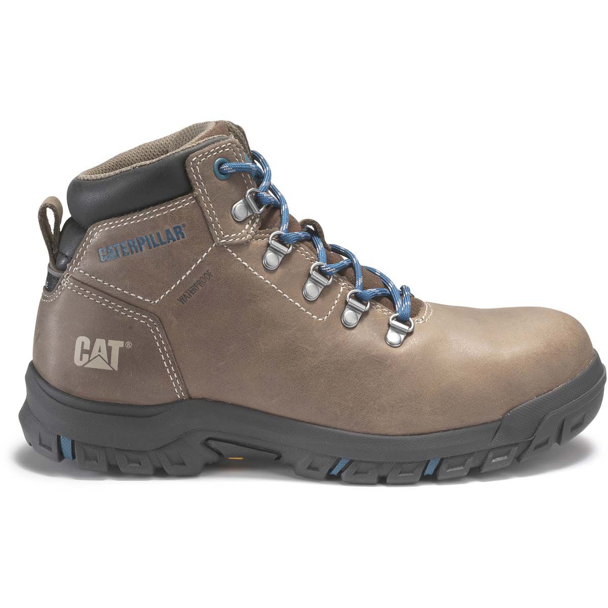 Cat Women's Mae Waterproof Wide Work Boots