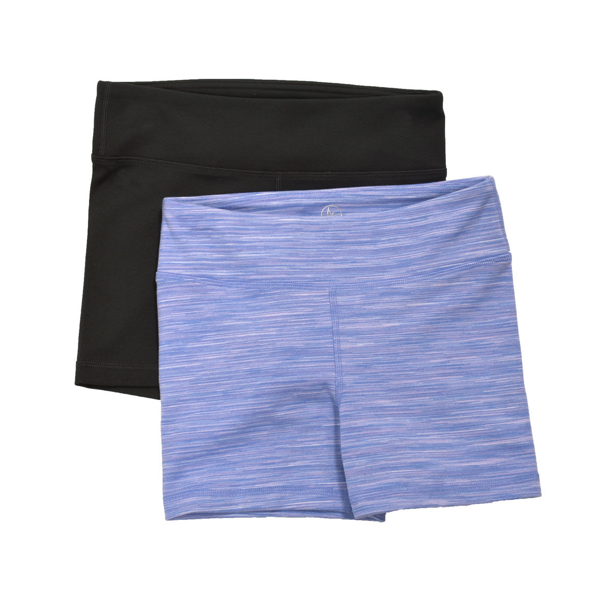 90 Degree Girls' 2Pack Biker 3" Short