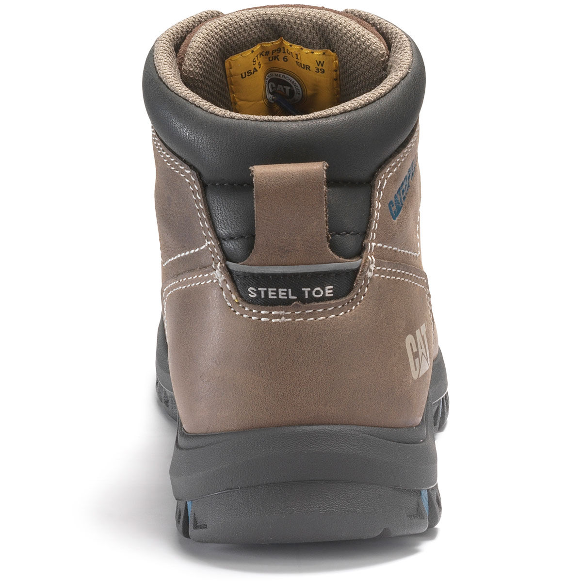 Cat Women's Mae Waterproof Wide Work Boots