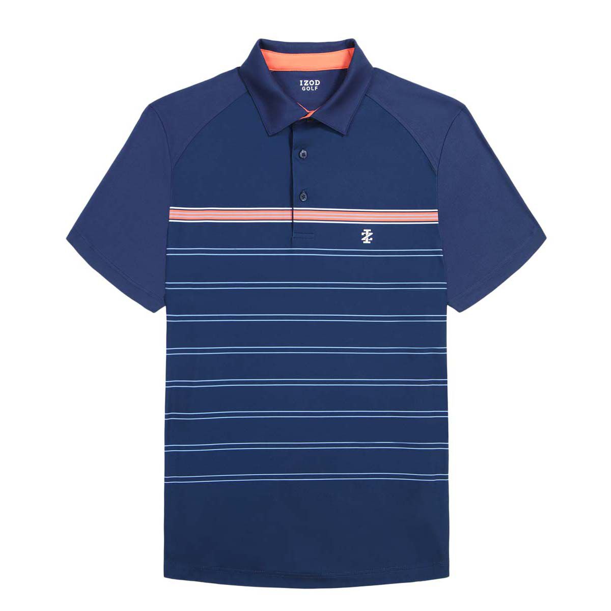Izod Men's Chest Stripe Polo