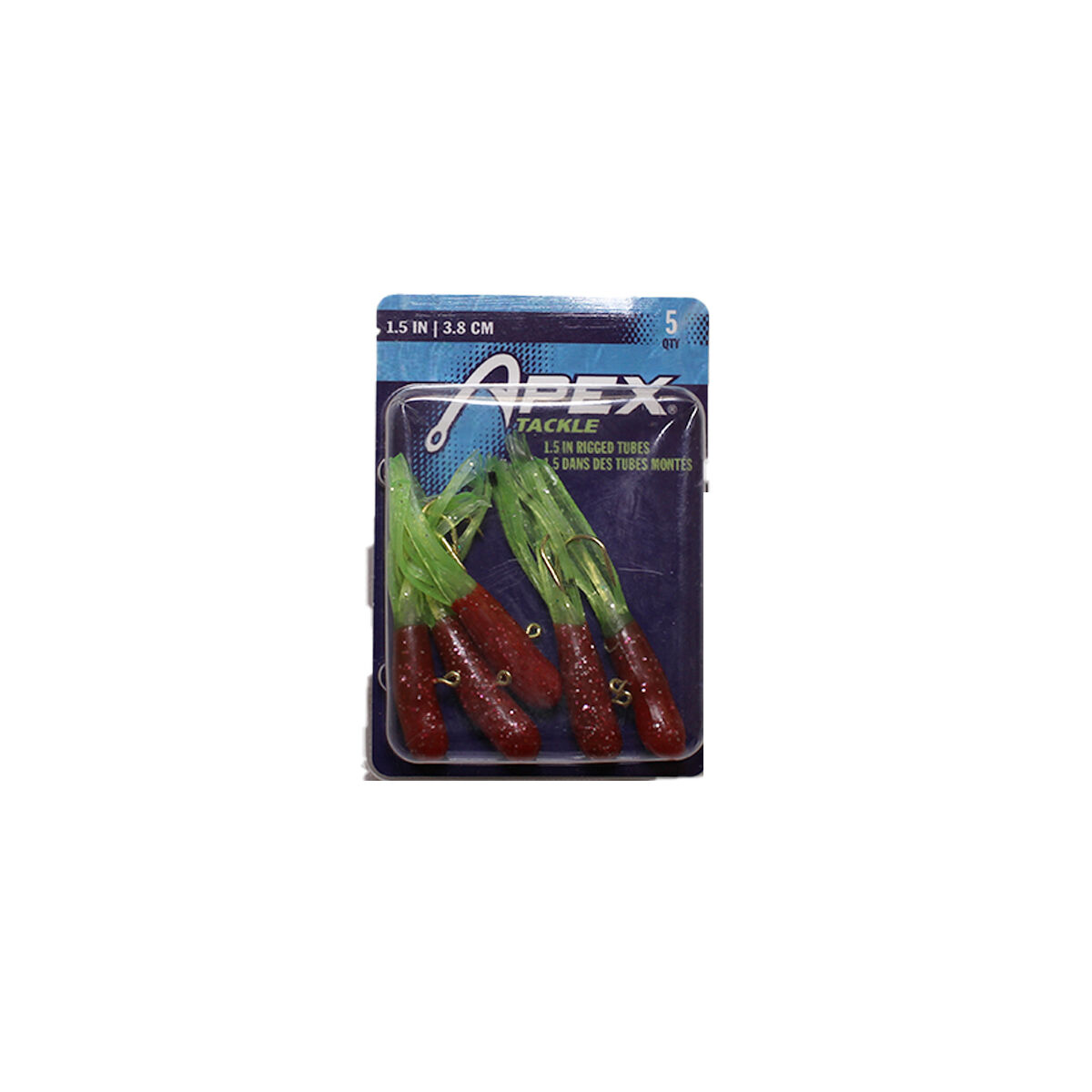 Apex 1.5" Rig Tube 5-Pack