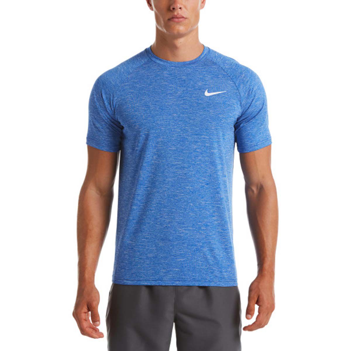 Nike Men's Heather Short Sleeve Hydroguard