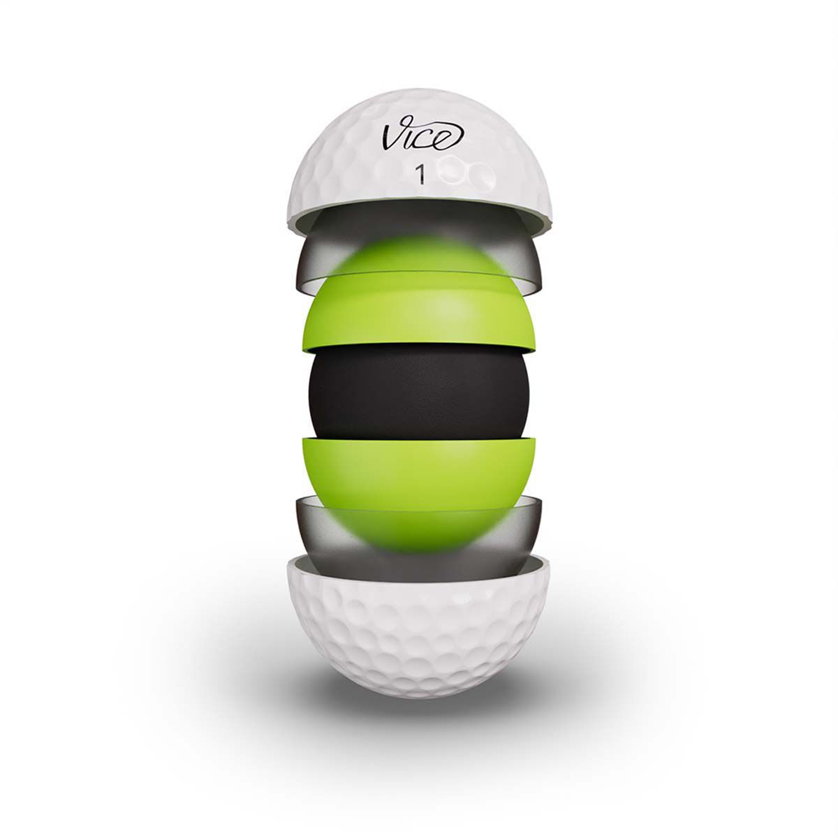 Vice Golf Pro Plus Vice White 12 Pack Golf Balls