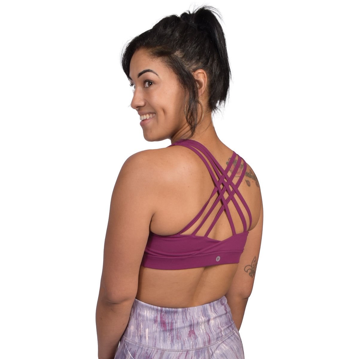90 Degree Women's Strappy Sports Bra