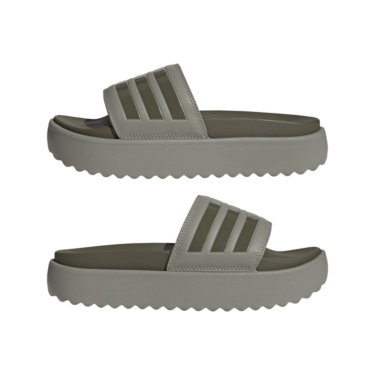 adidas Adult Adilette Platform Slides