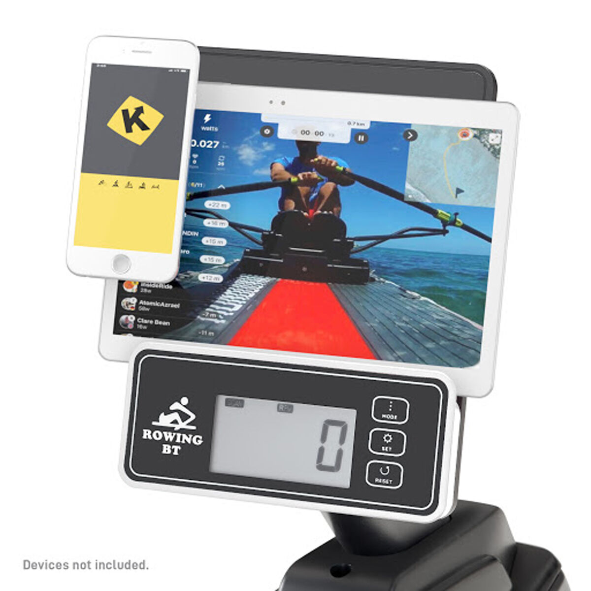 Circuit Fitness Deluxe Foldable Magnetic Rowing Machine