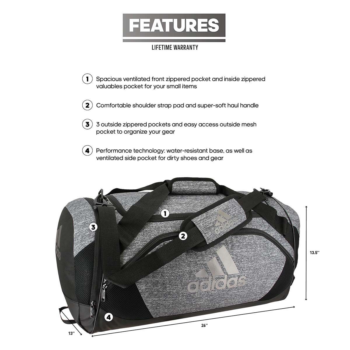 adidas Adidas Team Issue II Medium Duffel