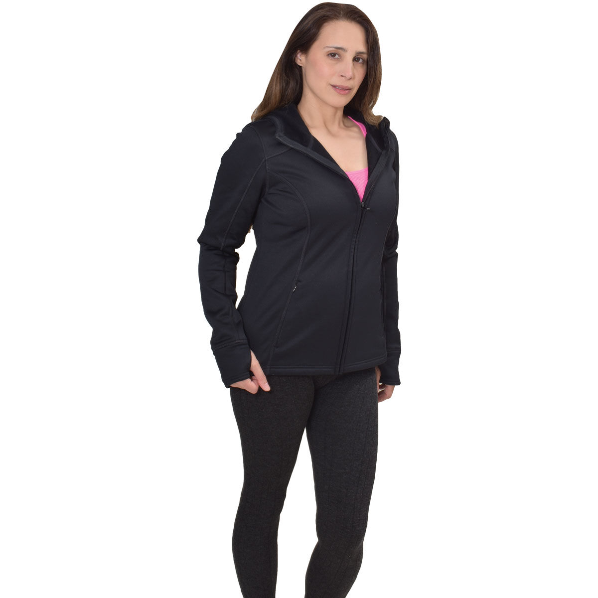 90 Degree Women's Full Zip Scuba Jacket
