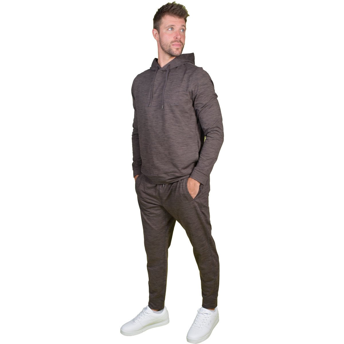 90 Degree Men's Soft Pullover Hoodie
