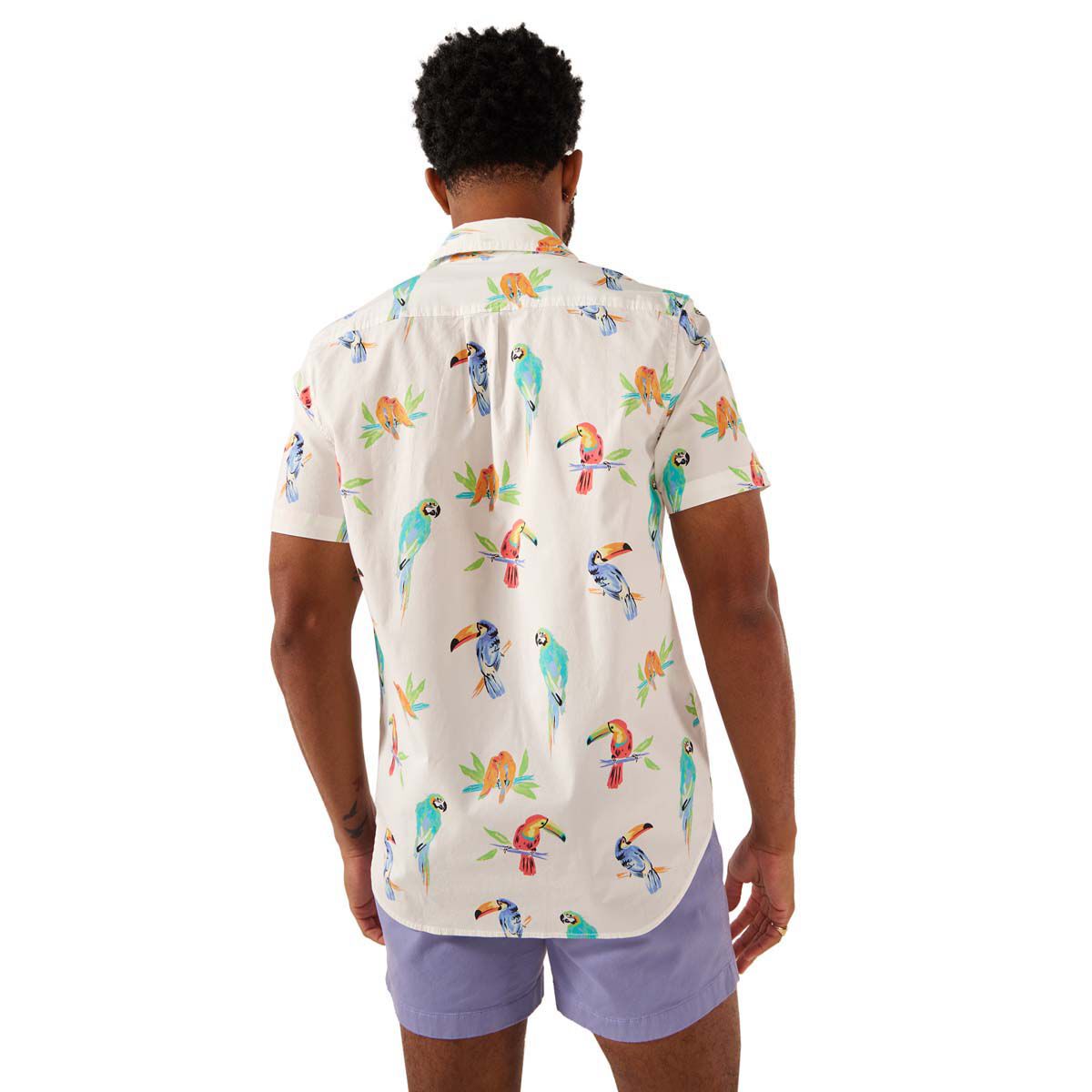Chubbies Men's  Dude Where's Macaw (Friday Shirt)