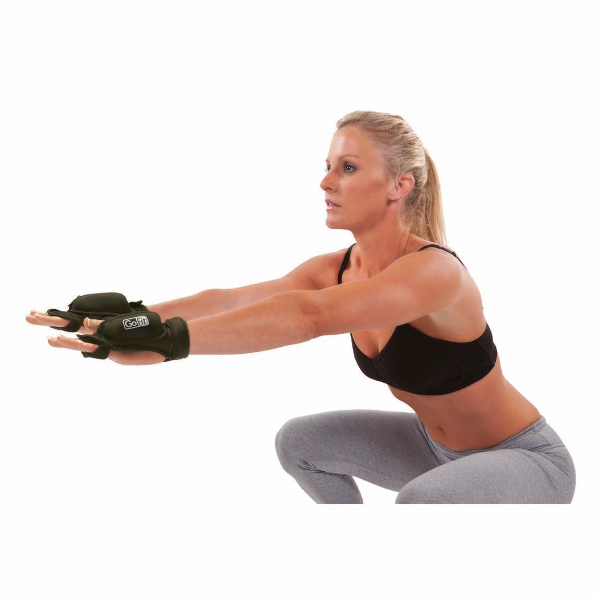 Go Fit 2lb Weighted Aerobic Gloves