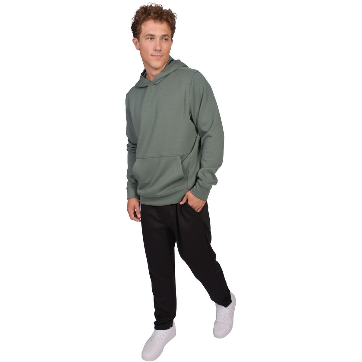 90 Degree Men's Soft Pullover Hoodie