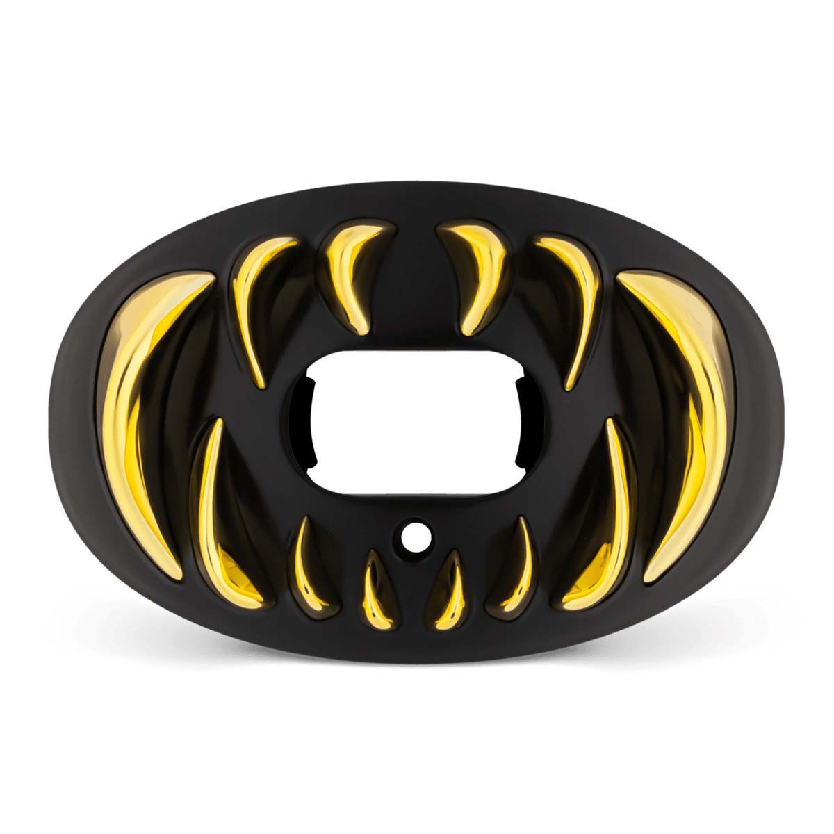 Battle Sports 3D Chrome Predator Oxygen - Black with Gold Teeth
