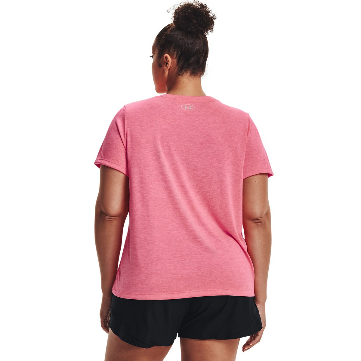 Under Armour Women's Plus Size Tech Twist Short Sleeve V-Neck Tee