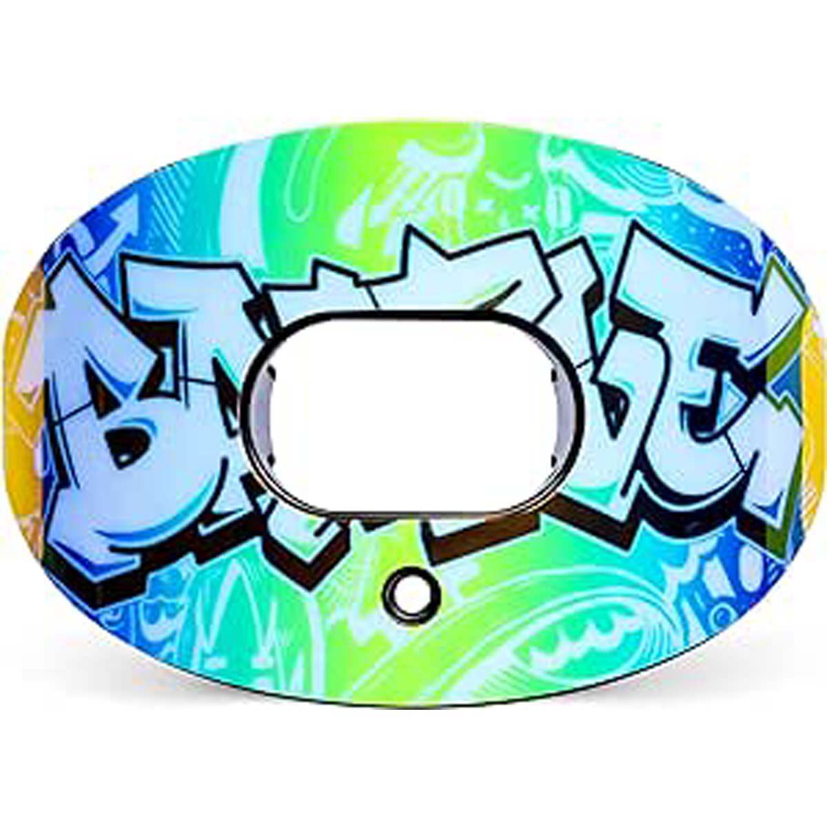Battle Sports Iridescent Oxygen Graffiti - Blue/Green