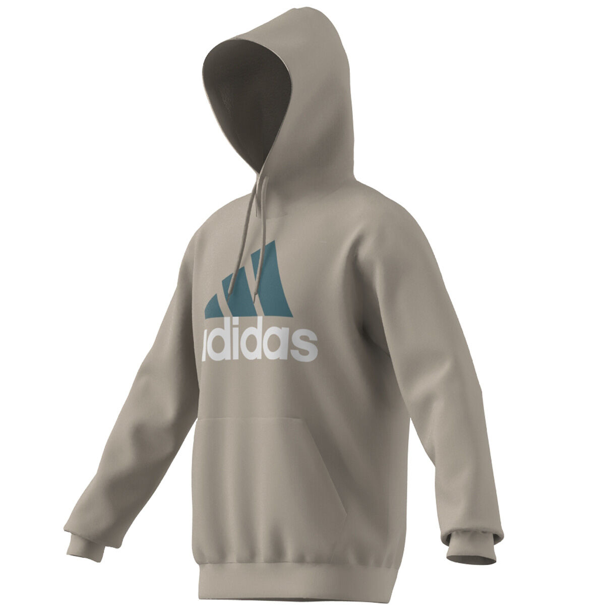 adidas Men's Big Logo Flc Hood