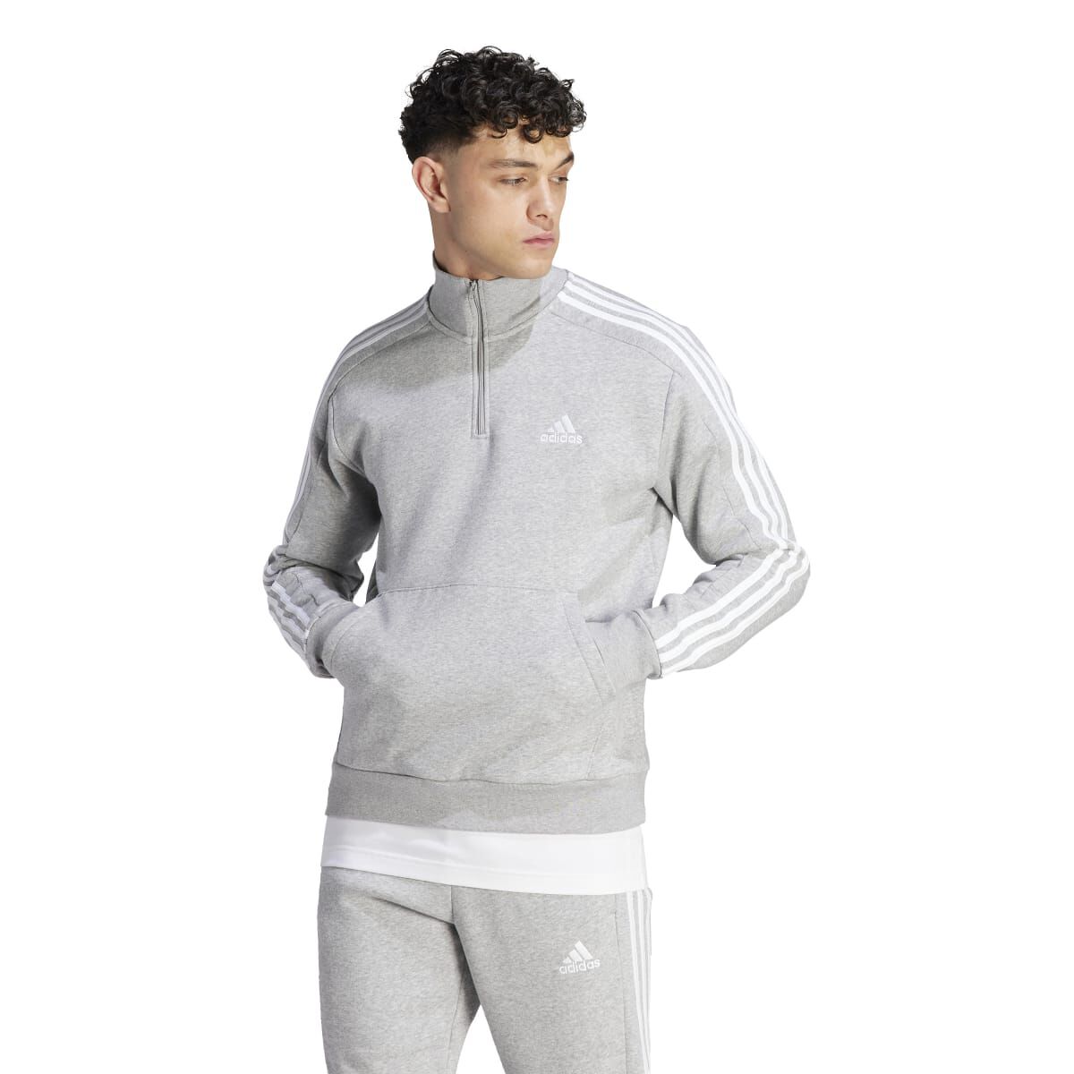 adidas Men's 1/4 Zip Sweatshirt