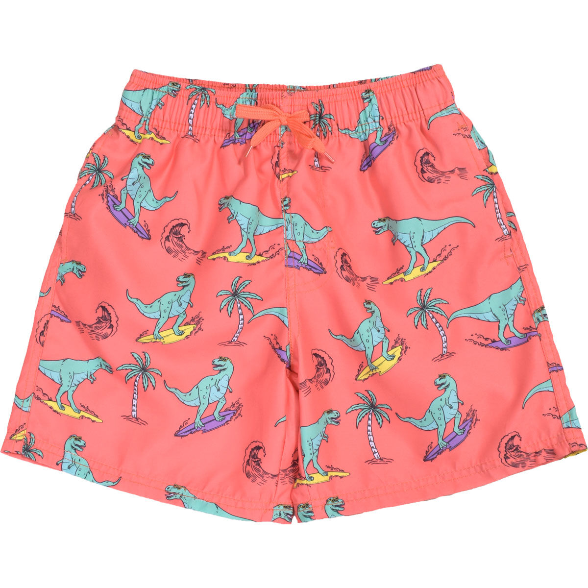 Canyon Creek Boy's Dino Print Volley Shorts