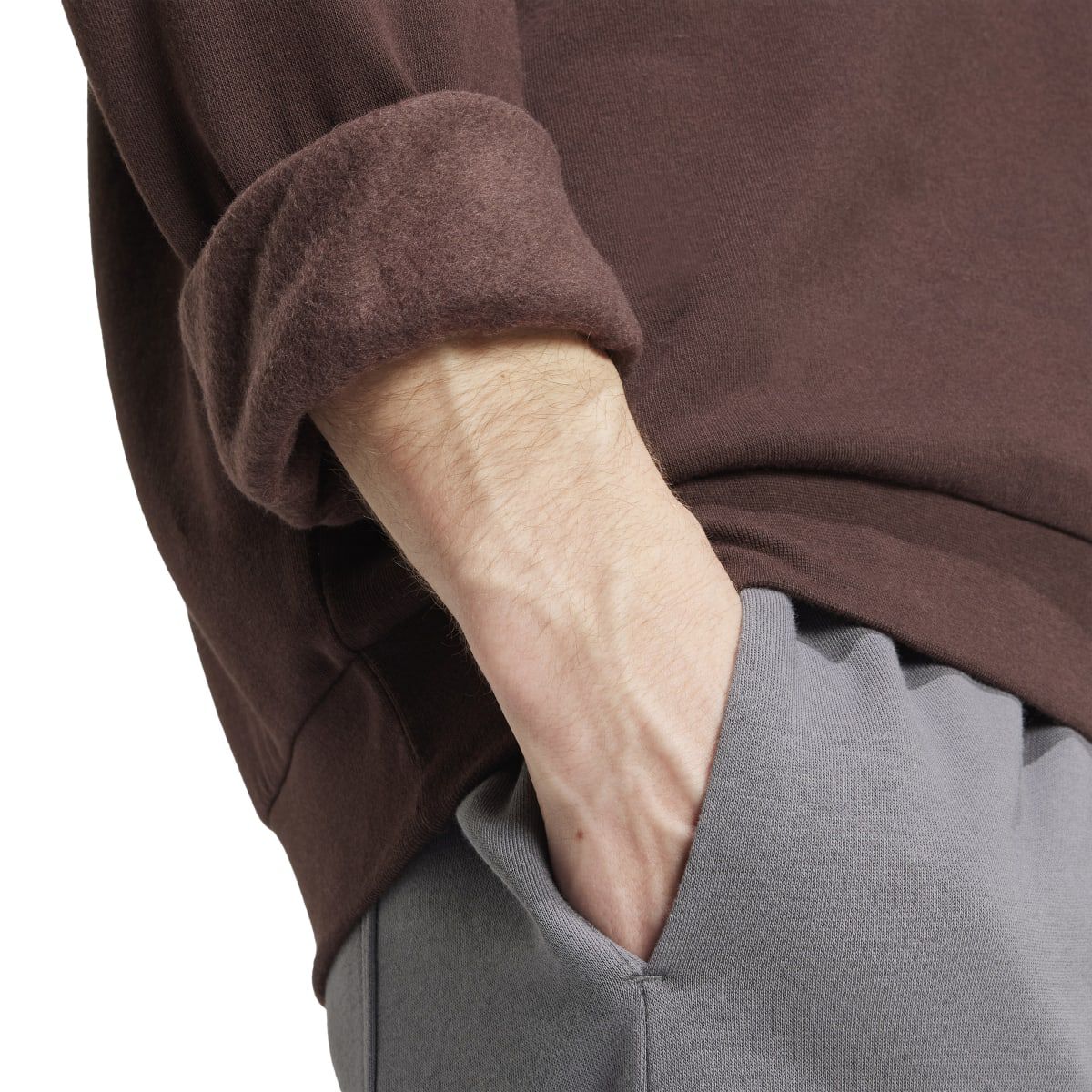 adidas Men's Long Sleeve Feel Cozy Crew