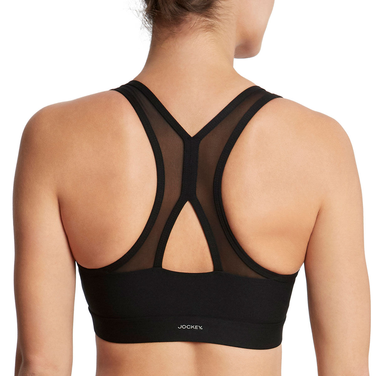 Jockey Women's Zip Front Sports Bra