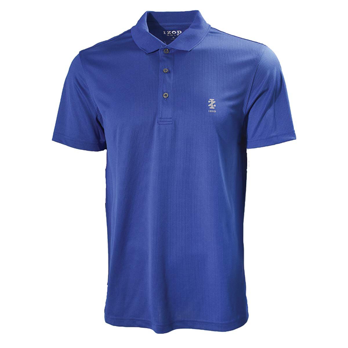 Izod Men's Grid Golf Polo