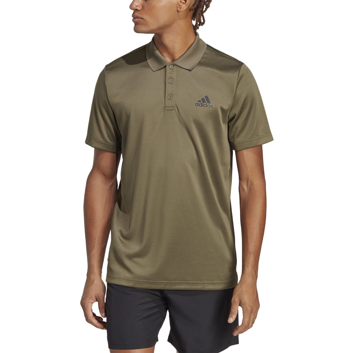 adidas Men's Designed To Move 3-Stripes Polo Shirt