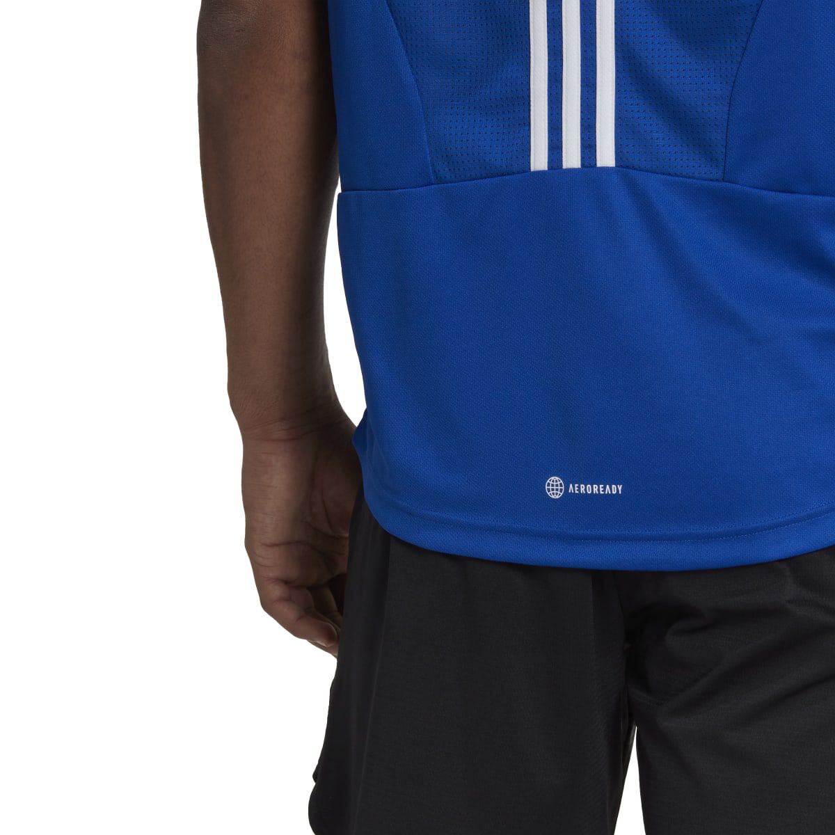 adidas Men's Aeroready Hiit Back 3-Stripes Training Tee