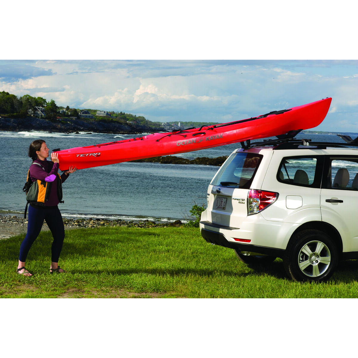 Malone SeaWing Stinger Combo Kayak Carrier w/Load Assist