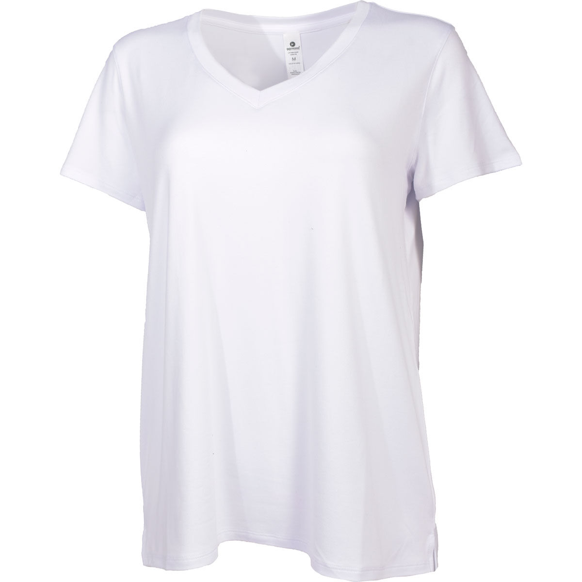 90 Degree Shortsleeve V-Neck Hi-Low
