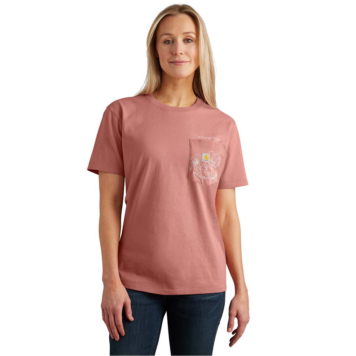 Carhartt Women's Mother's Day Short-Sleeve Pocket Tee