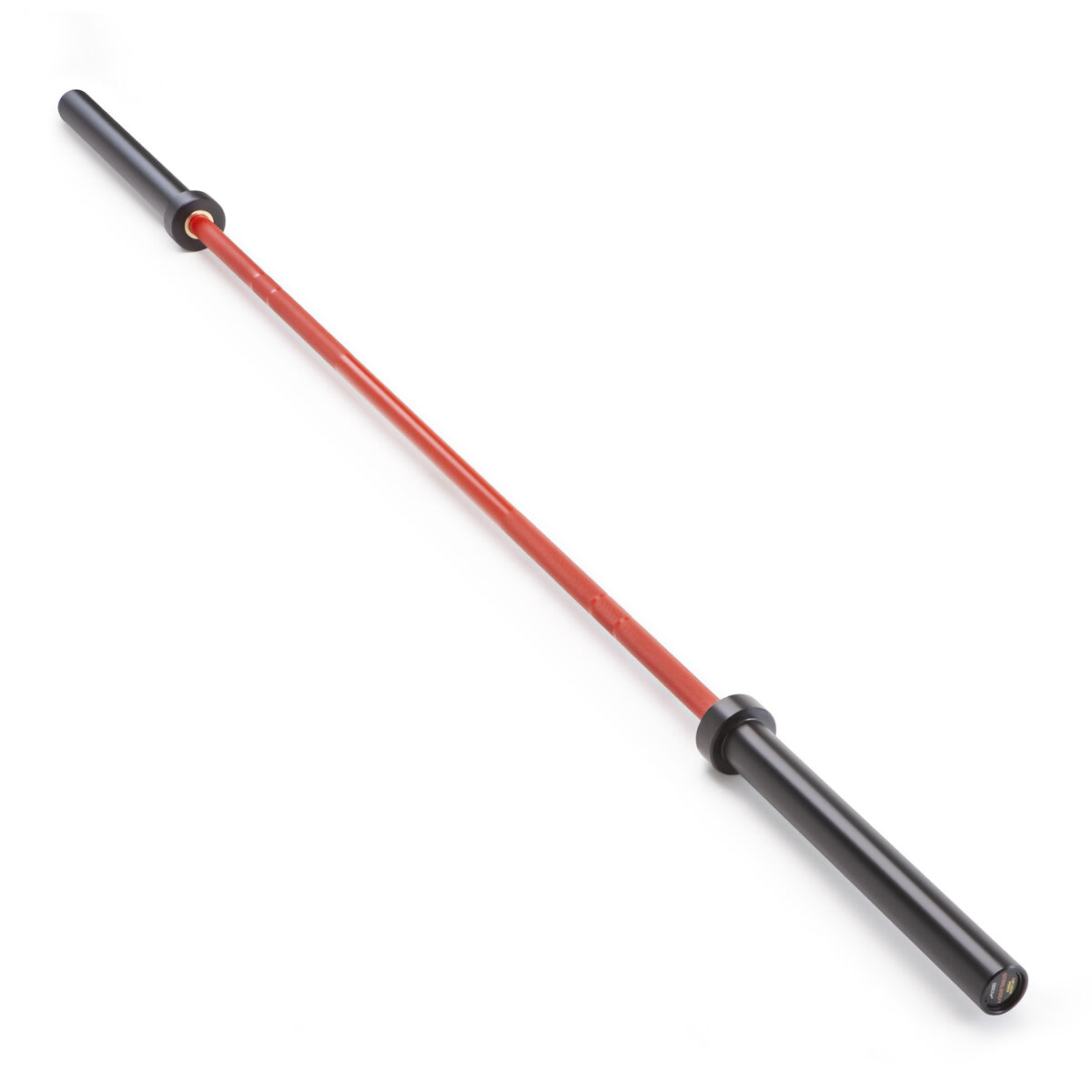Steel Body 7' Red/Black Olympic Bar