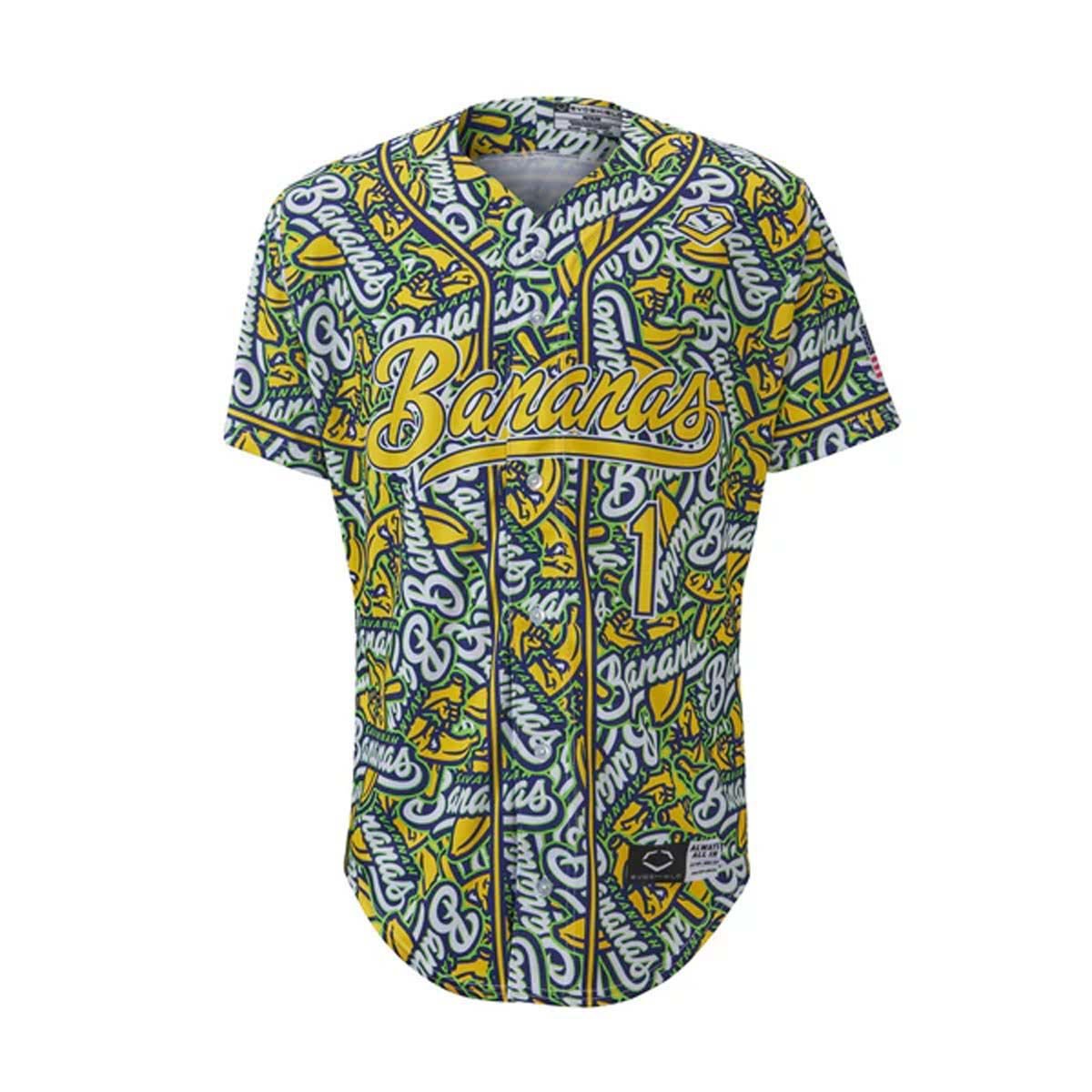 Evoshield Savannah Bananas Print Replica Jersey