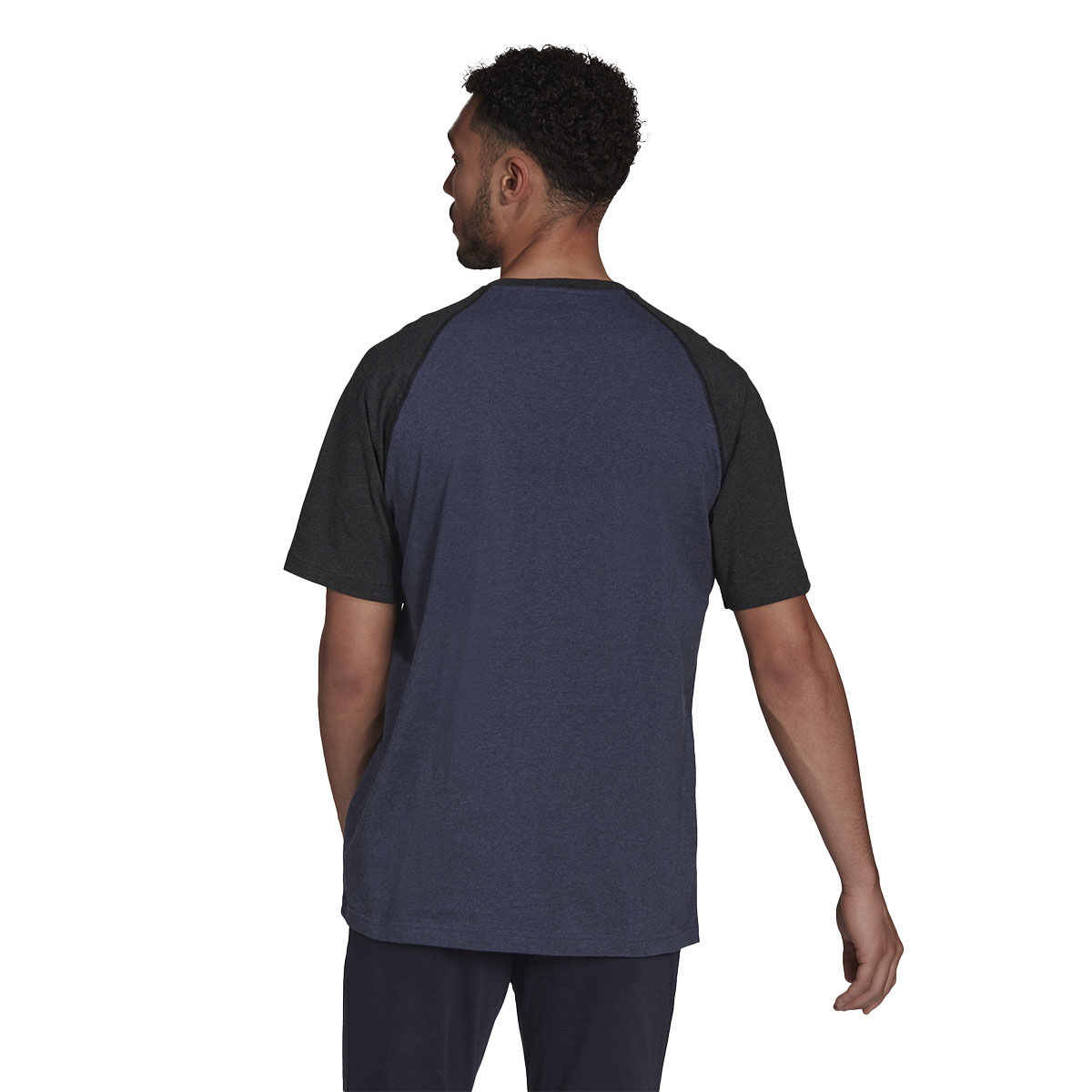 adidas Men's Color Block Raglan Tee