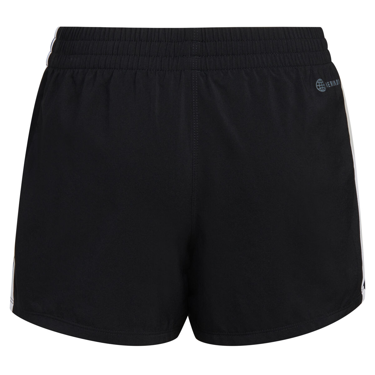 adidas Girls' AEROREADY® Elastic Waistband 3-Stripes Pacer Shorts