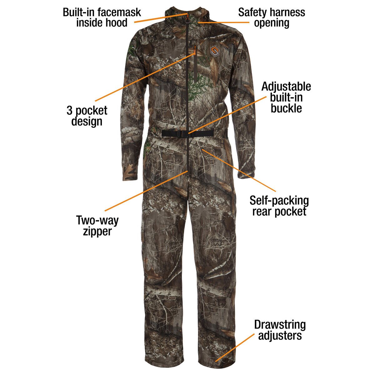 Scentlok Men's Savanna Aero Quickstrike Coverall