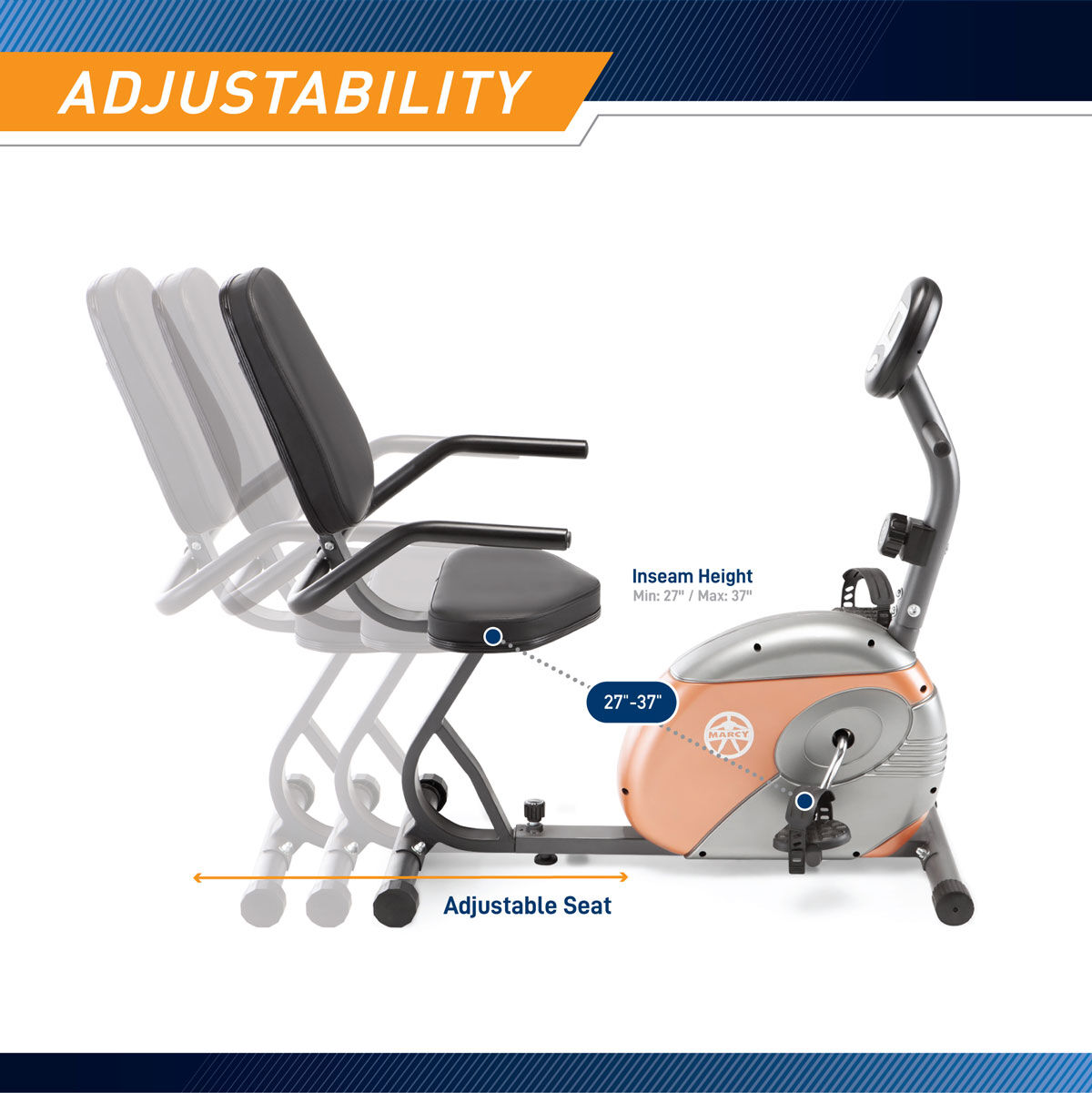 Marcy Recumbent Bike