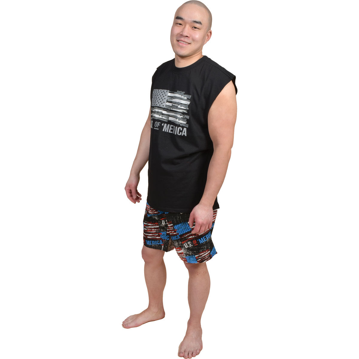 Canyon Creek Men's Flag Gun 9" Swim Shorts