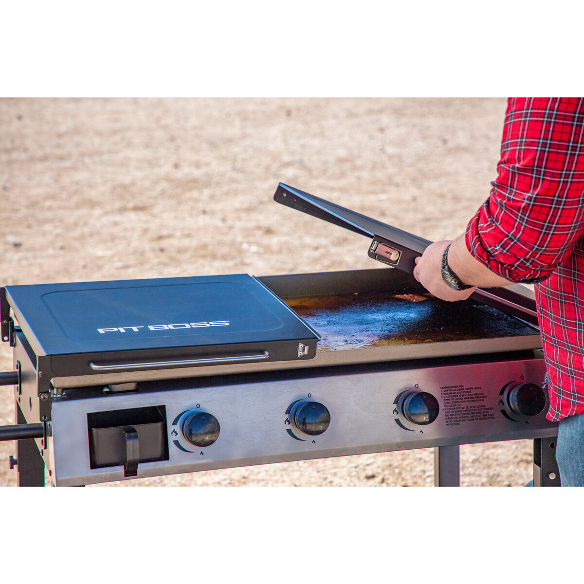 Pitboss Four Burner Deluxe Griddle