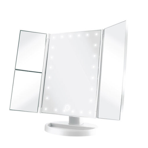 Vivitar LED Tri-fold Mirror