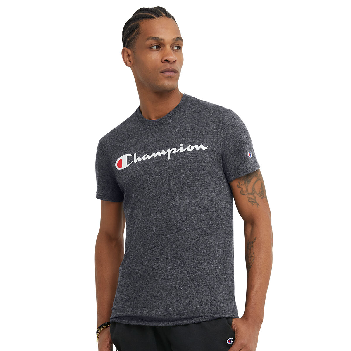 Champion Men's Graphic Powerblend Tee
