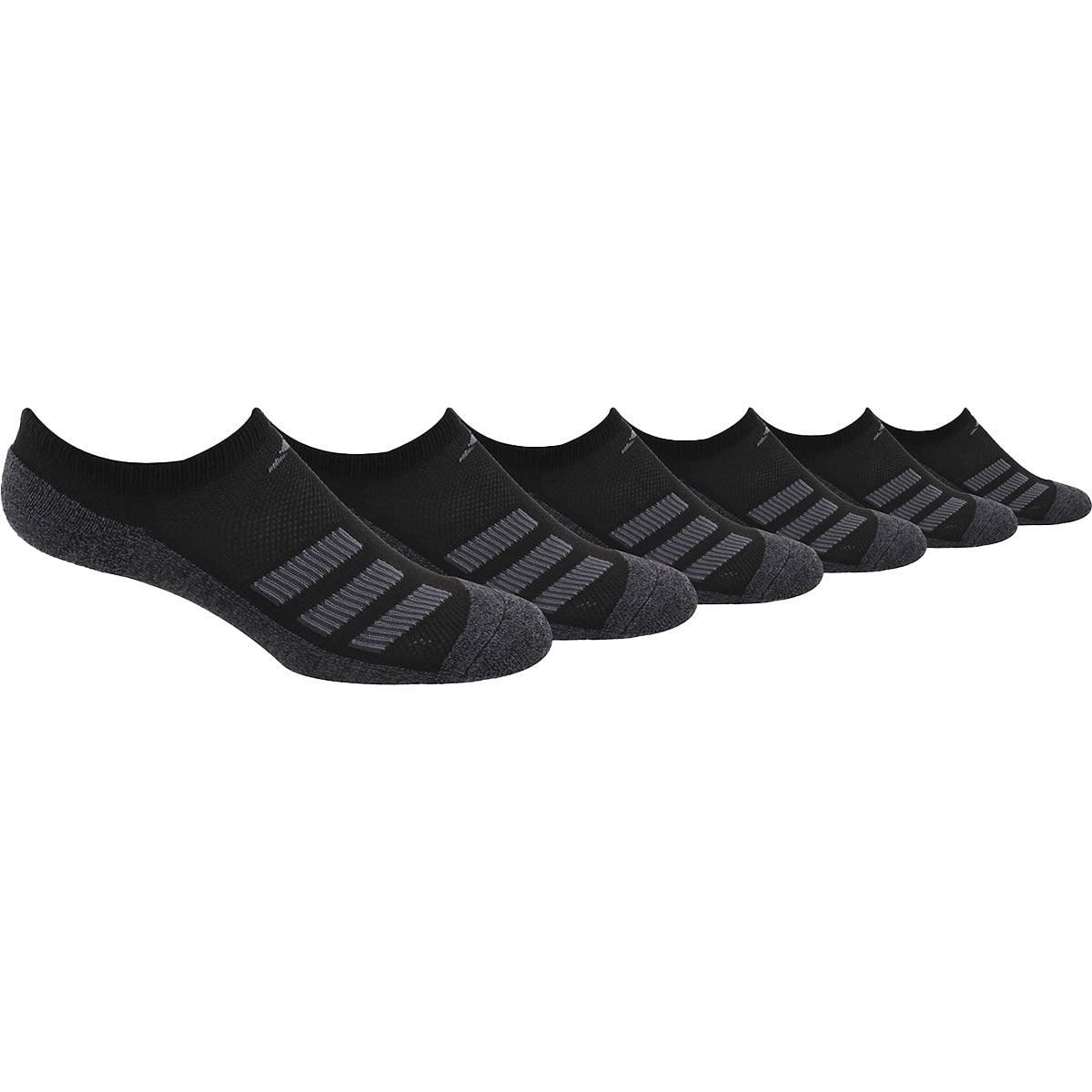 adidas Adidas Youth Cushioned Angle Stripe 6-Pack Crew Sock