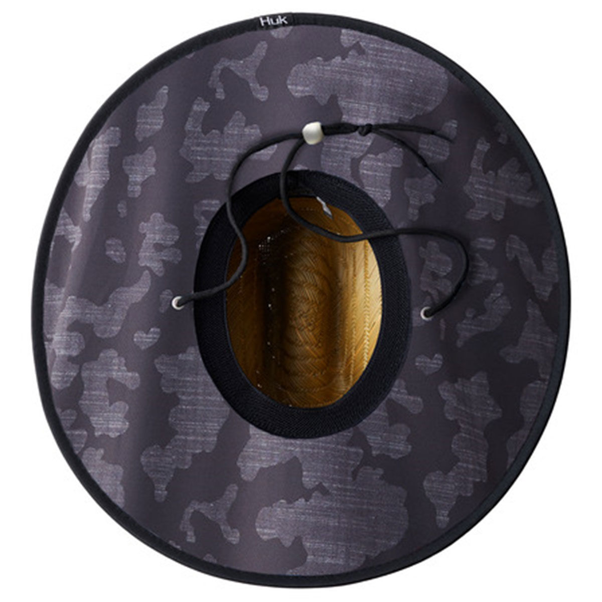 Huk Men's Camo Lakes Straw Hat