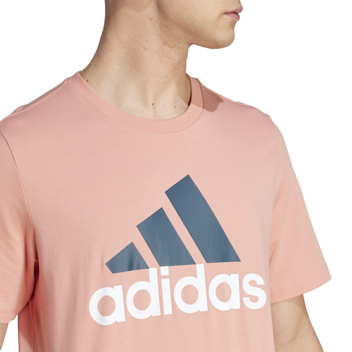 adidas Men's Short Sleeve Big Logo Tee