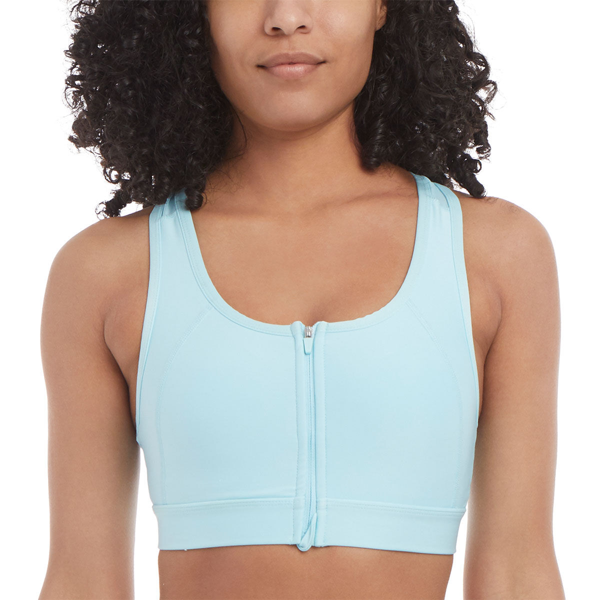 Jockey Women's Zip Front Sports Bra