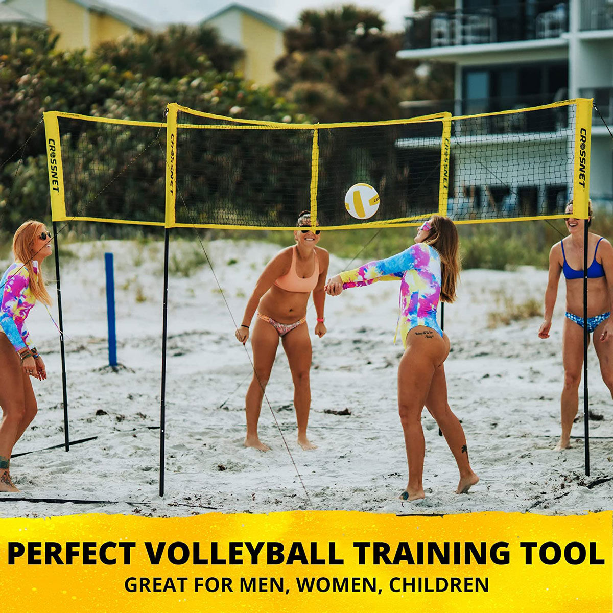 Crossnet Volleyball Game