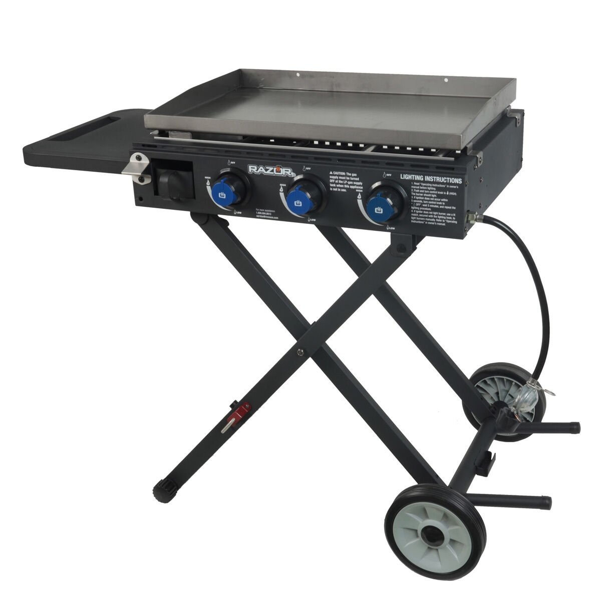 Razor 3-Burner Griddle with Cart