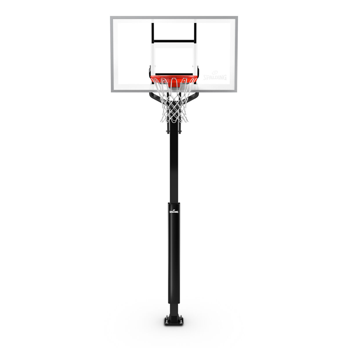 Spalding 54" Glass 881013 In-Ground Basketball Hoop