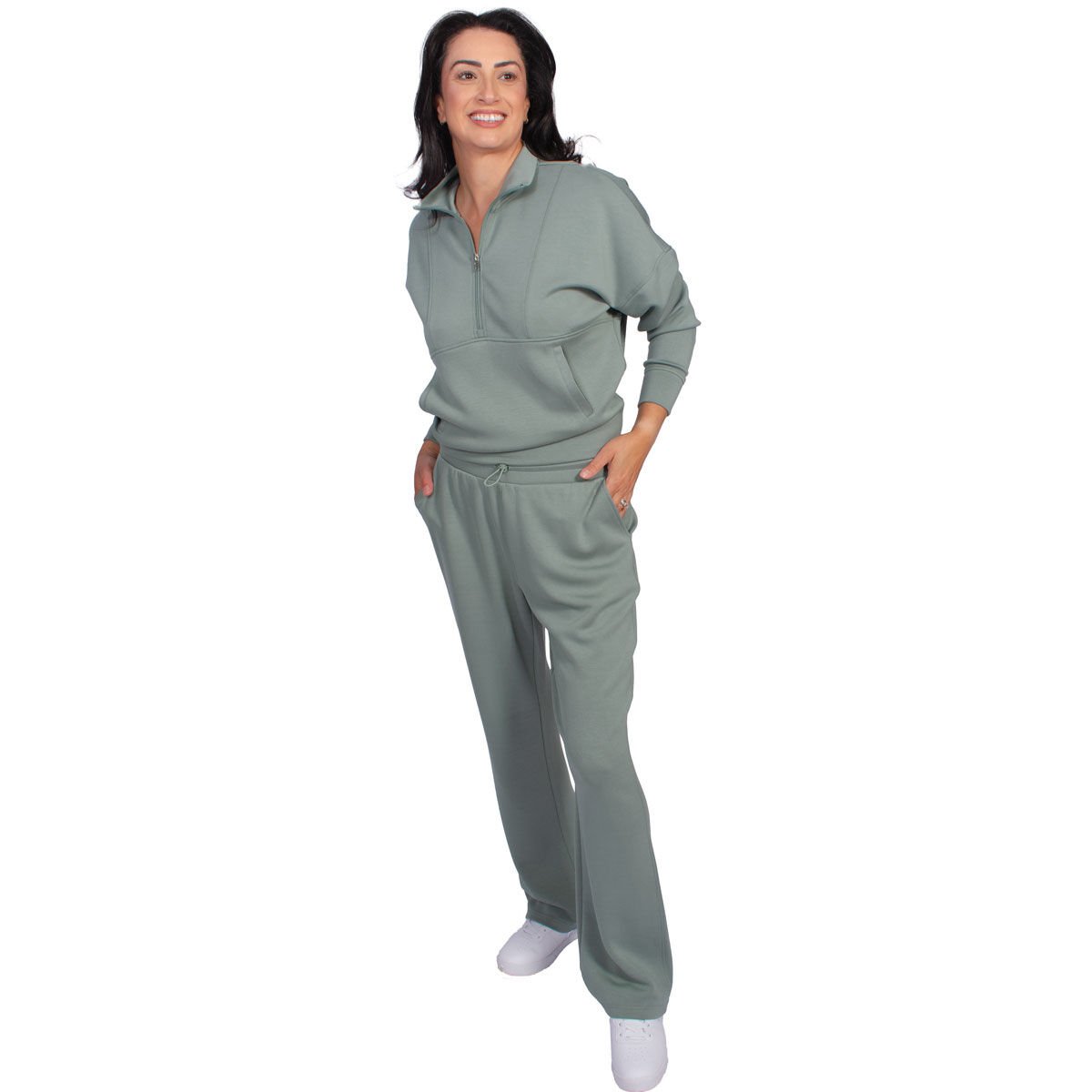 Harmony & Blnce Women's 1/2 Zip Fleece